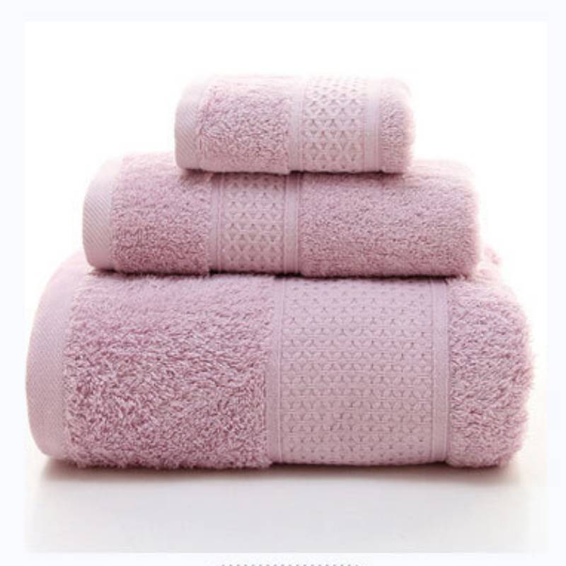 Pure cotton thickened bath towel - Krosscanada