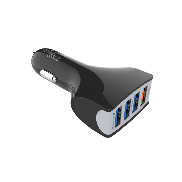 Qc3.0 car charger multi - function one for four car charger 4USB5V9V12V car phone charger - Krosscanada