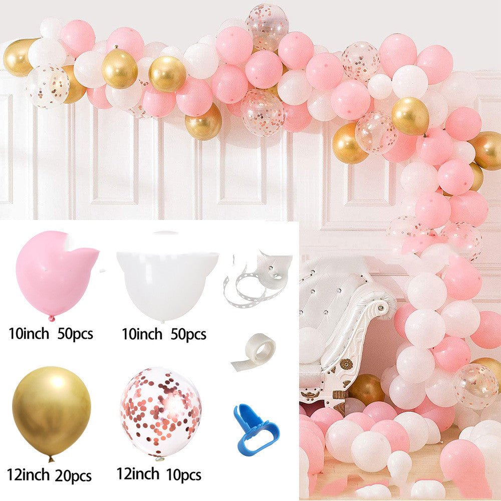 Rose Gold Latex Balloon Set Wedding Event Birthday Party Decoration Balloons - Krosscanada