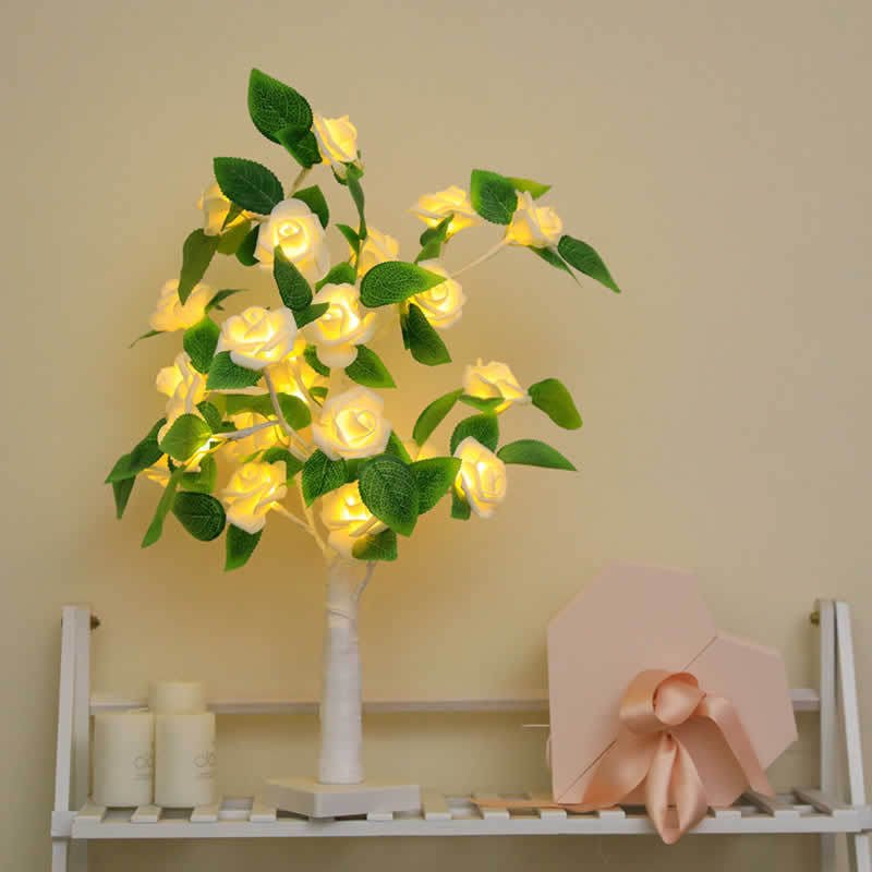 Rose Led Flower Tree Lamp - Krosscanada