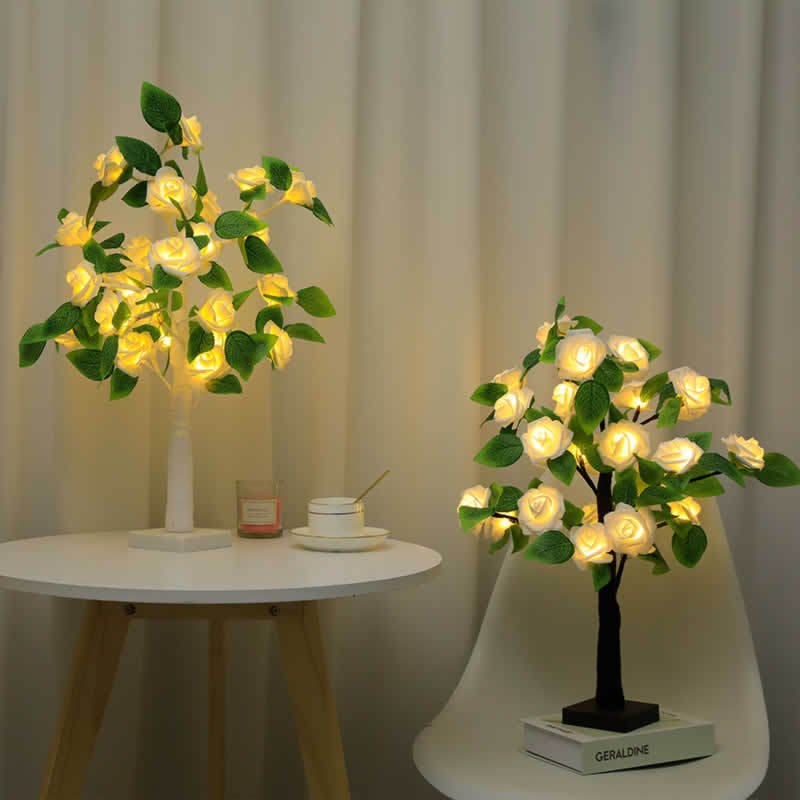 Rose Led Flower Tree Lamp - Krosscanada