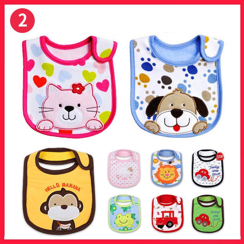Saliva Towel Bib Bib Wholesale Three - Layer Waterproof Maternal And Baby Products - Krosscanada