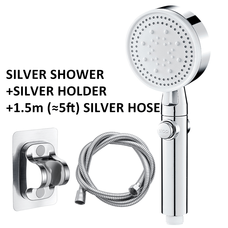 Shower Bath Shower Head Pressurized Large Water Output - Krosscanada