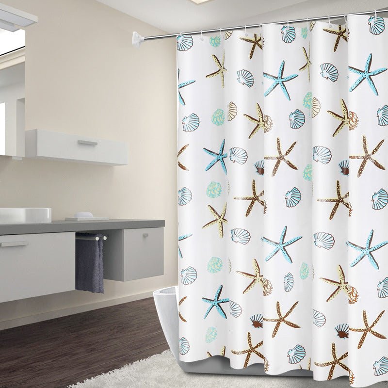 Shower Curtain Partition Curtain Door Curtain Square Shower Curtain - Krosscanada