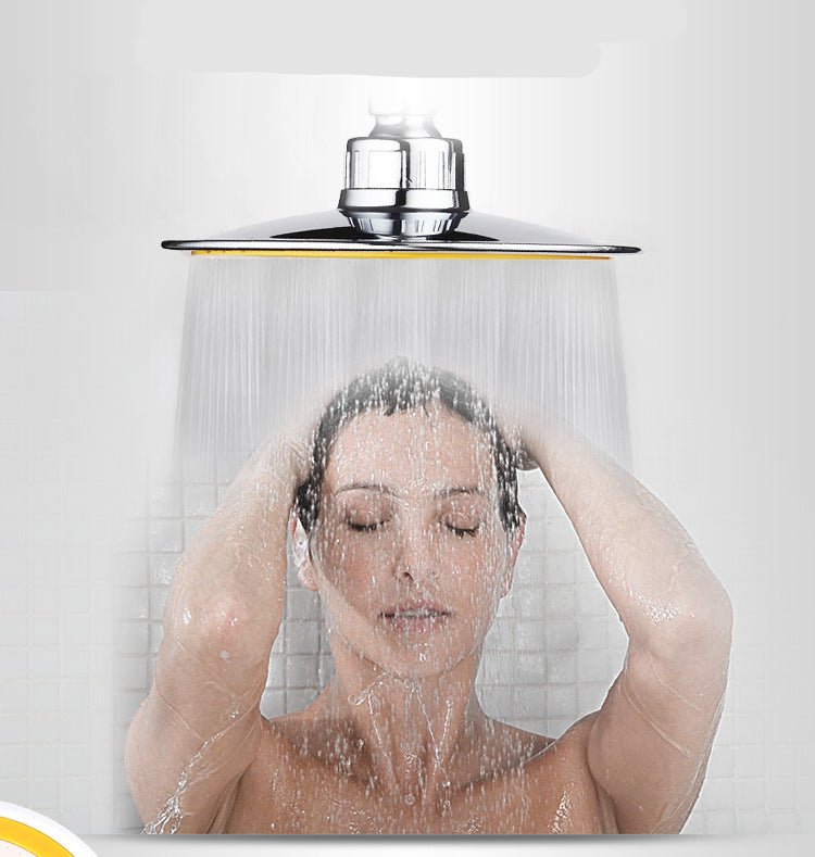 Shower Head 6inch Pressurized Hand - held Overhead Universal Shower Head Shower Set - Krosscanada