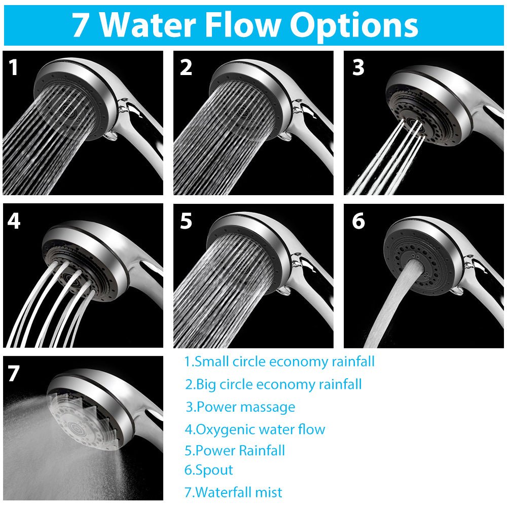 Shower head, shower hose, shower head - Krosscanada