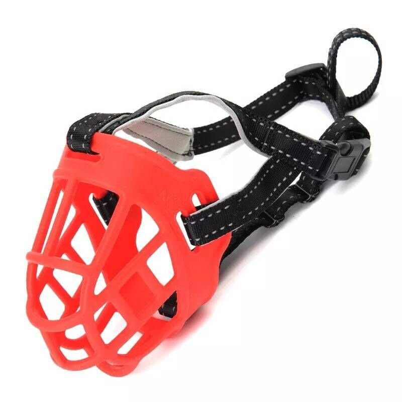 Silicone Pet Muzzle Dog Bite And Barking Soft Mask Muzzle - Krosscanada