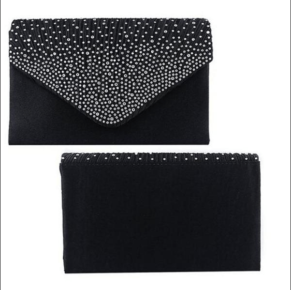 Simple & Elegant Evening Bag - Black Family - Krosscanada