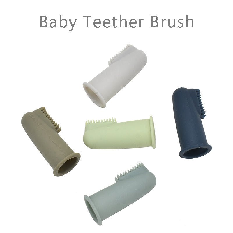 Soft Silicone Toothbrush For Baby Kids Finger - Krosscanada