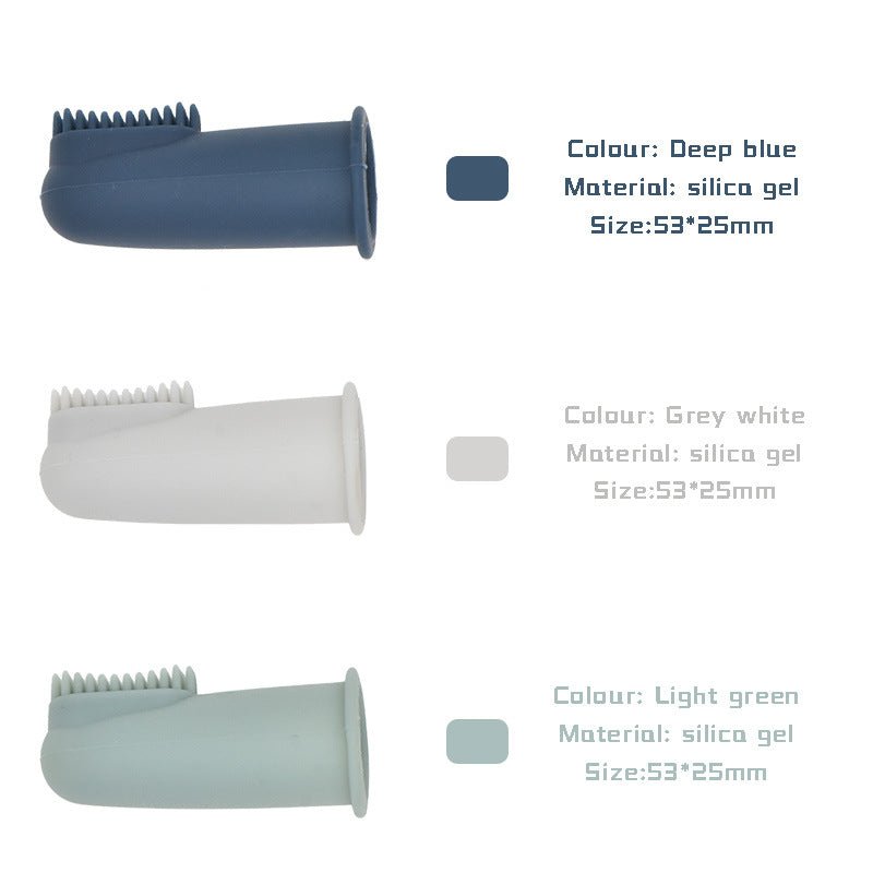 Soft Silicone Toothbrush For Baby Kids Finger - Krosscanada