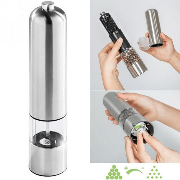 Stainless steel electric grinder kitchen tool kitchen supplies - Krosscanada
