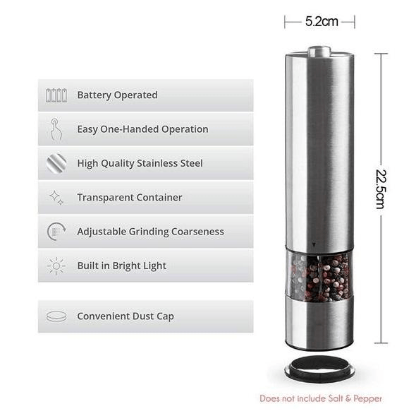 Stainless steel electric grinder kitchen tool kitchen supplies - Krosscanada