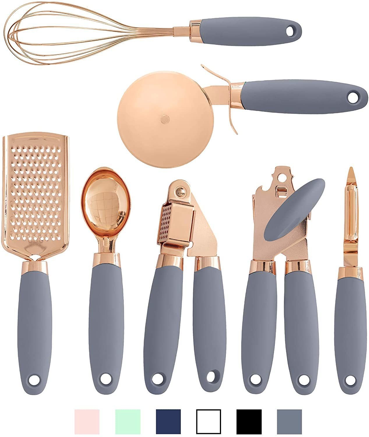 Stainless Steel Kitchen Gadgets 7 Piece Set - Krosscanada