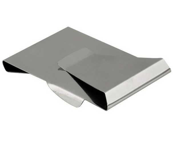 Stainless Steel Multi - purpose Wallet Banknote Clip Bank Card Holder Wallet Metal Wallet US Dollar Clip - Krosscanada