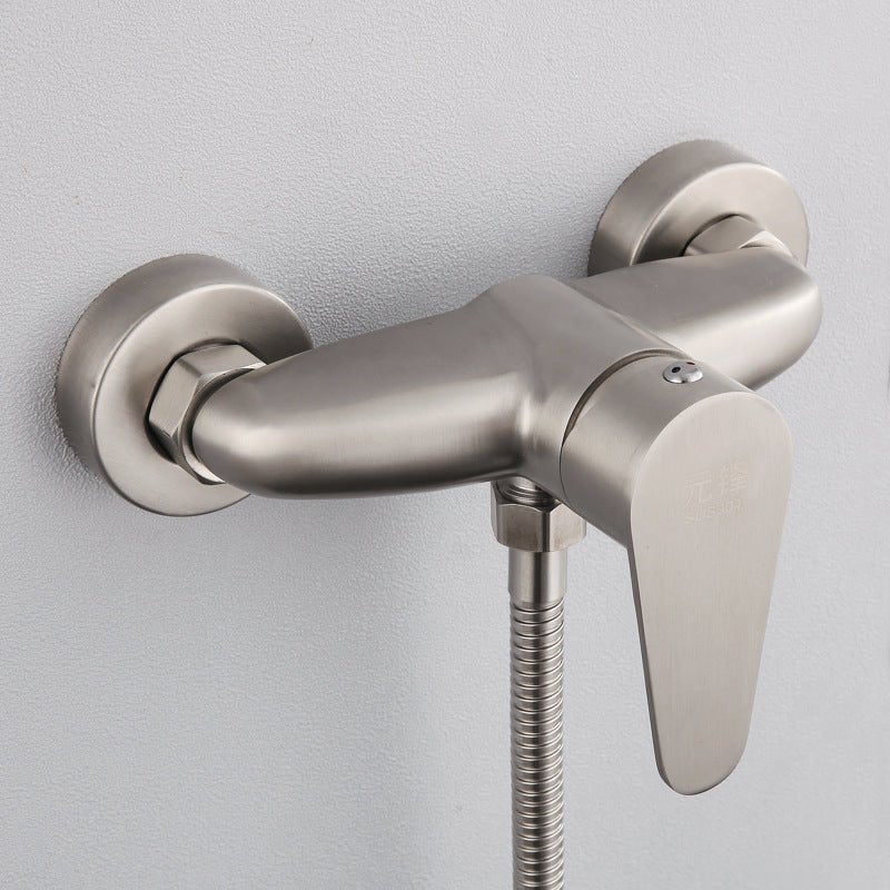 Stainless Steel Shower Faucet, Exposed Installation, Concealed Installation, Hot And Cold Mixing V alve, Simple Shower - Krosscanada