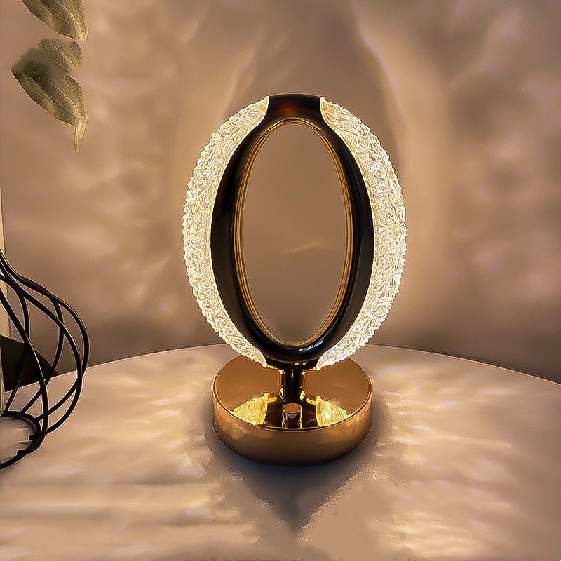 Star Eye Light Night Light Touch Crystal Acrylic Frame Crystal Lamp Home Decor - Krosscanada