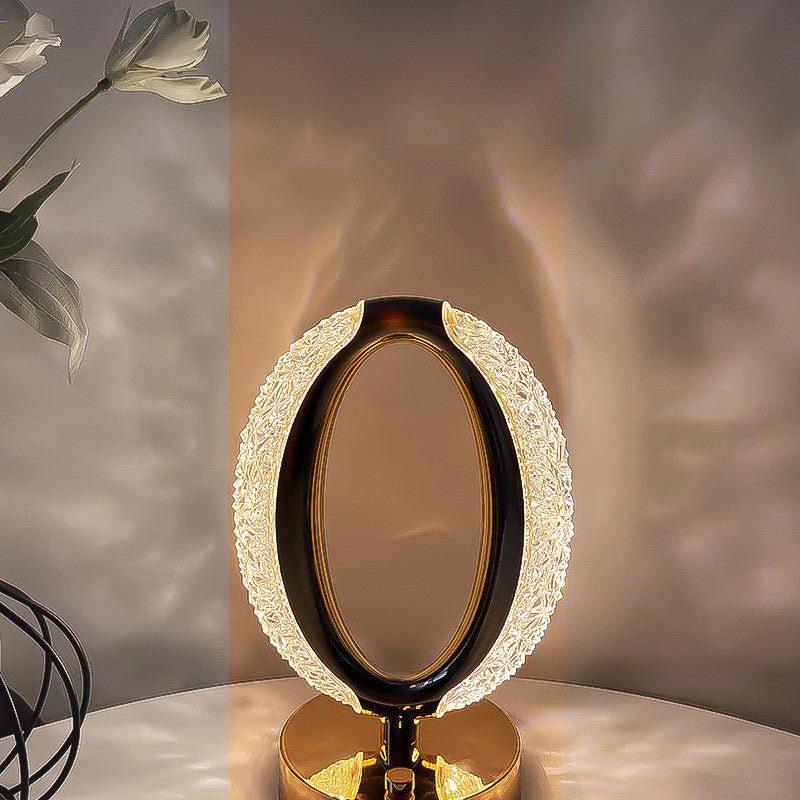 Star Eye Light Night Light Touch Crystal Acrylic Frame Crystal Lamp Home Decor - Krosscanada