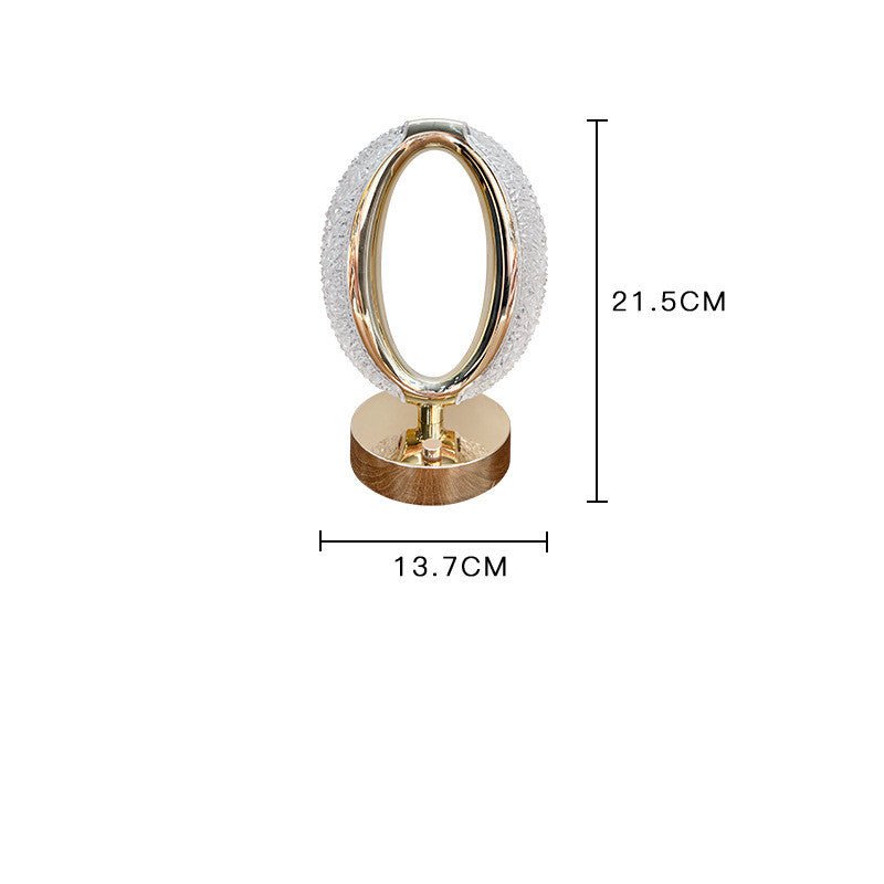 Star Eye Light Night Light Touch Crystal Acrylic Frame Crystal Lamp Home Decor - Krosscanada