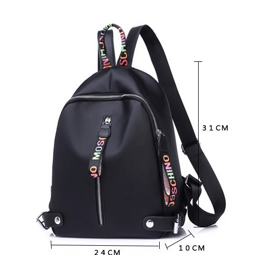 Stitching Waterproof Nylon Fashionable Colorful Backpack - Krosscanada
