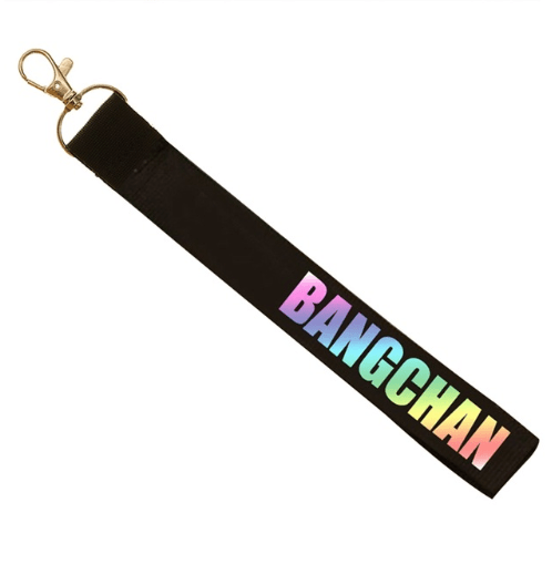 Straykids surrounding name mobile phone lanyard custom keychain stray kids couple pendant - Krosscanada