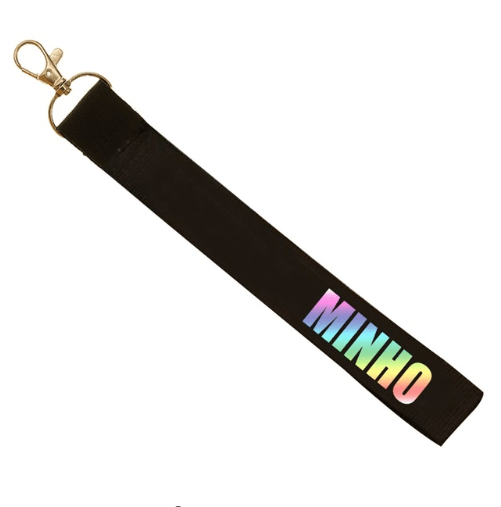 Straykids surrounding name mobile phone lanyard custom keychain stray kids couple pendant - Krosscanada