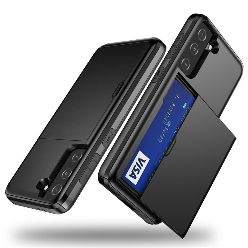 Suitable For S10 Card Two - in - one Slide Wallet Case - Krosscanada