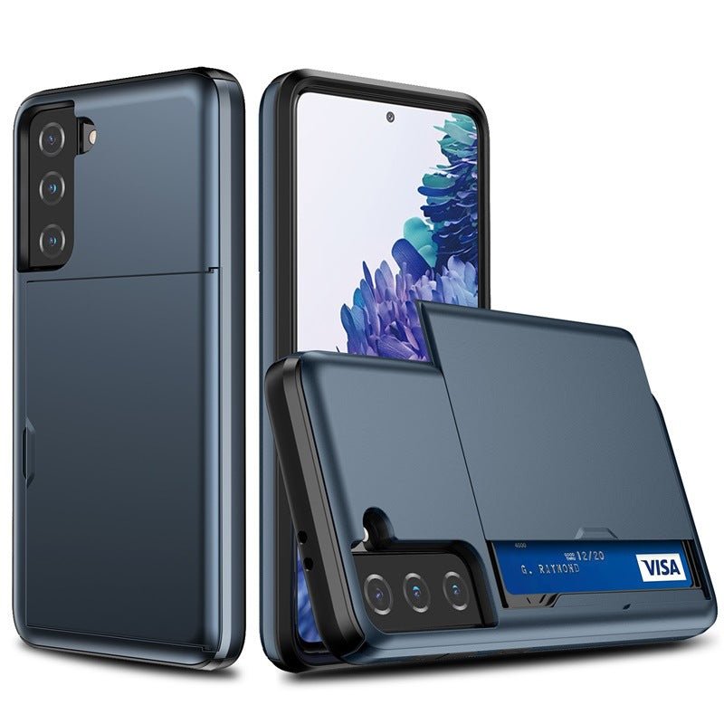 Suitable For S10 Card Two - in - one Slide Wallet Case - Krosscanada