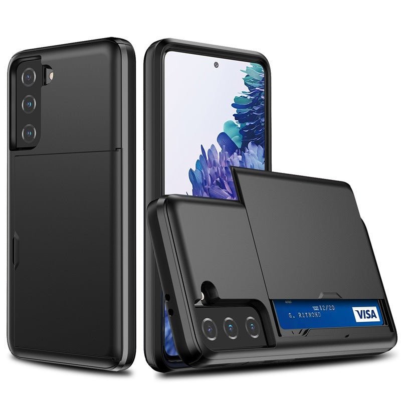 Suitable For S10 Card Two - in - one Slide Wallet Case - Krosscanada