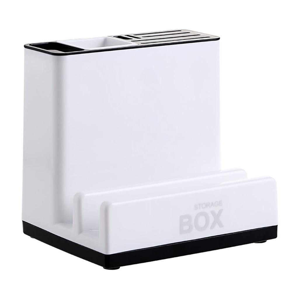 Tableware Storage Holders Kitchen Knife Plastic Storages Racks for Kitchen Convenience Cabinet - Krosscanada