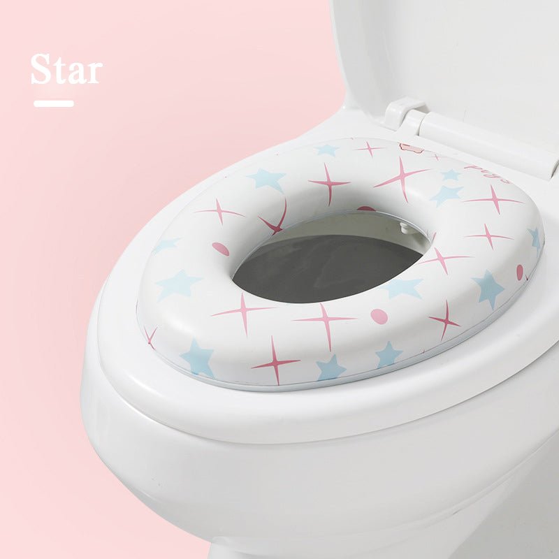 Toilets, Children's Toilet Seats, Men And Women, Baby Toilet Seats, Cushioned Baby Toilet Seats, Increase Thickening - Krosscanada