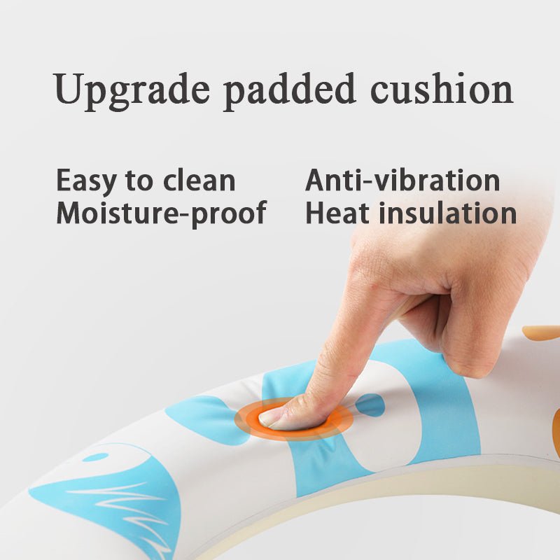Toilets, Children's Toilet Seats, Men And Women, Baby Toilet Seats, Cushioned Baby Toilet Seats, Increase Thickening - Krosscanada