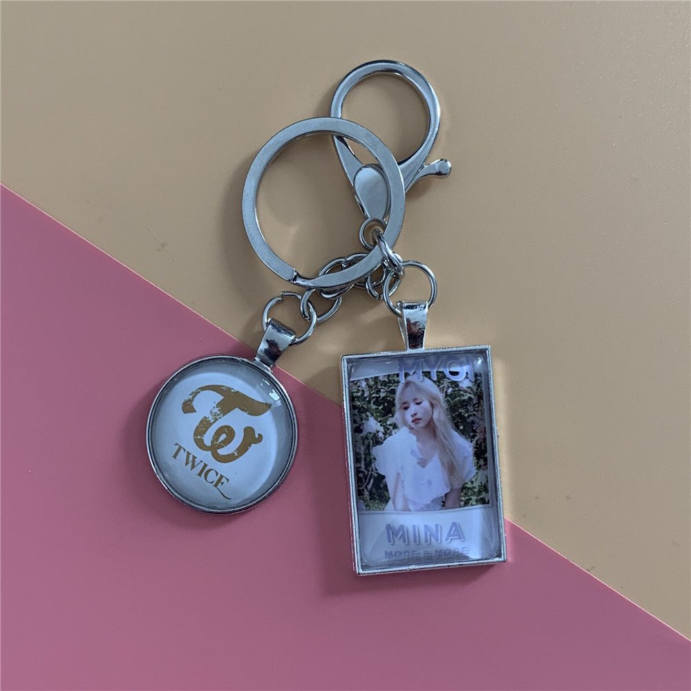 TWICE Same Metal Keychain Key Chain Pendant - Krosscanada