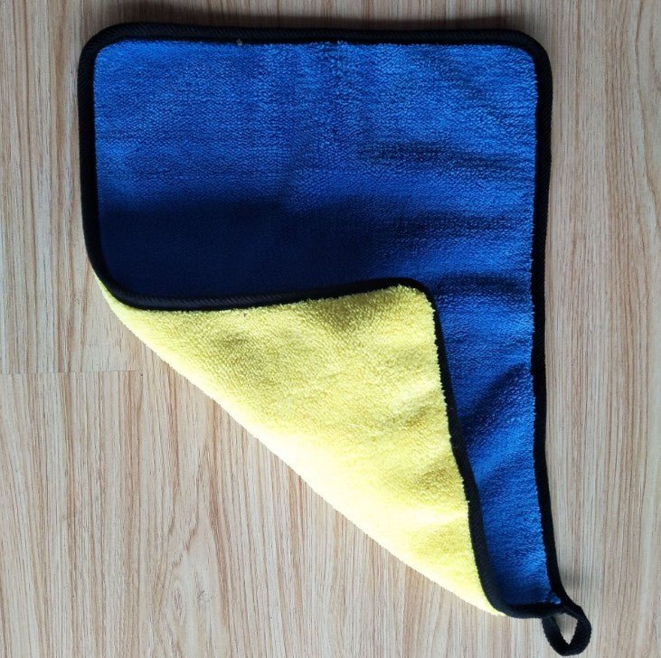 Two - color Couble - sided Car Dual - use Cleaning Car Wash Towel - Krosscanada