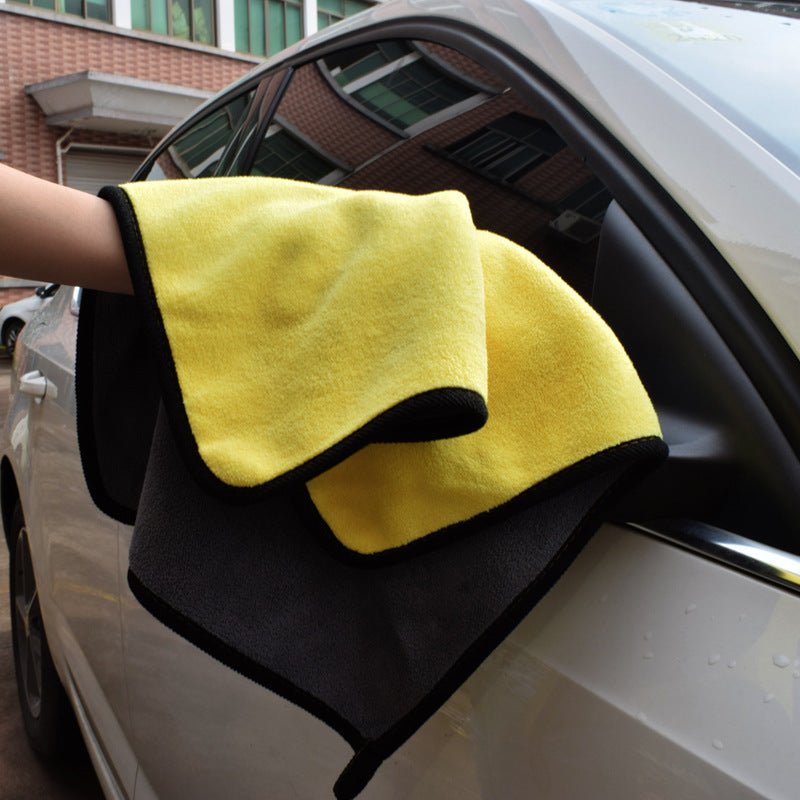 Two - color Couble - sided Car Dual - use Cleaning Car Wash Towel - Krosscanada