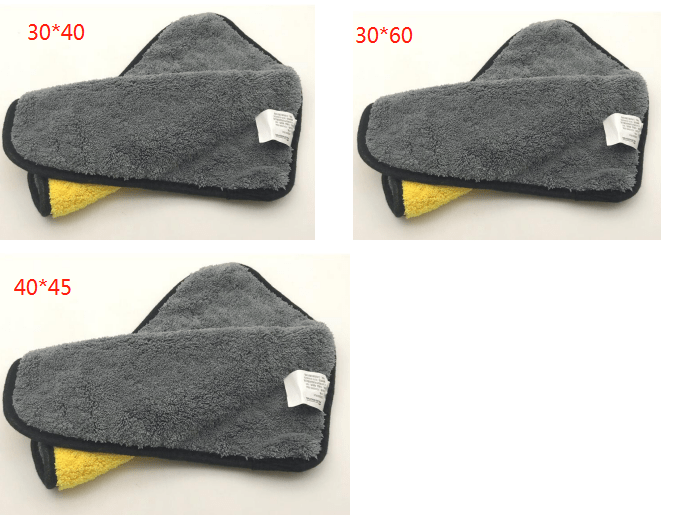 Two - color Couble - sided Car Dual - use Cleaning Car Wash Towel - Krosscanada