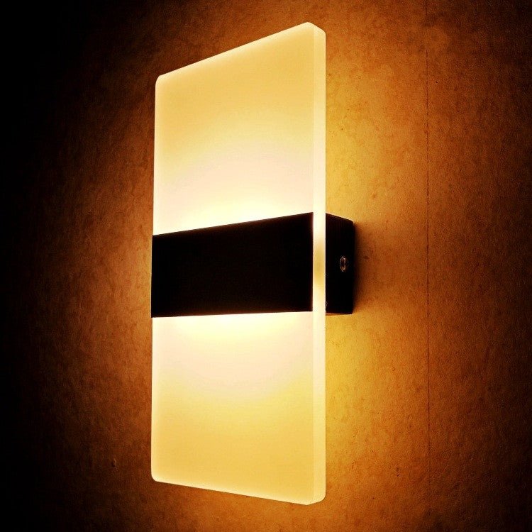 USB Rechargeable Wall Lights Home Indoor Motion Sensor Lighting Bedroom Bedside Lamp Corridor Stairway Decor Lights Wall Lamp - Krosscanada