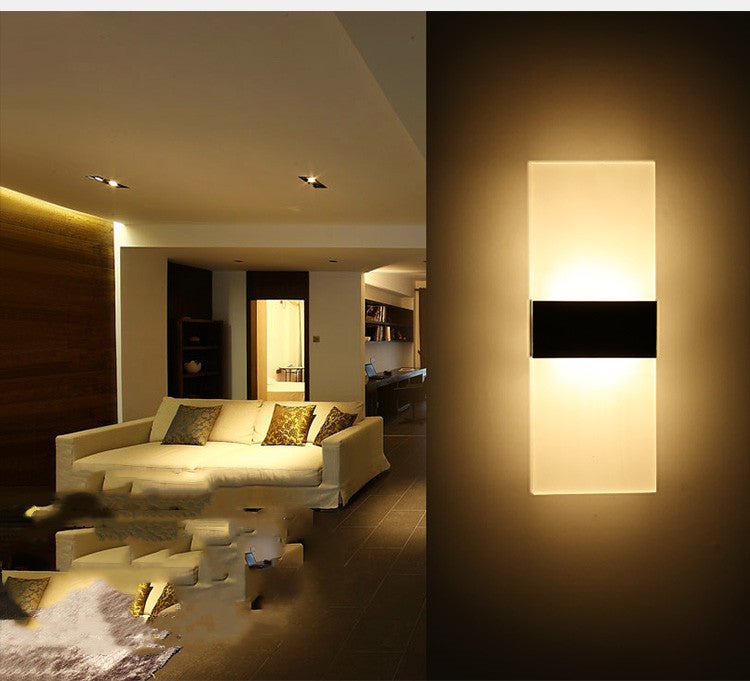 USB Rechargeable Wall Lights Home Indoor Motion Sensor Lighting Bedroom Bedside Lamp Corridor Stairway Decor Lights Wall Lamp - Krosscanada