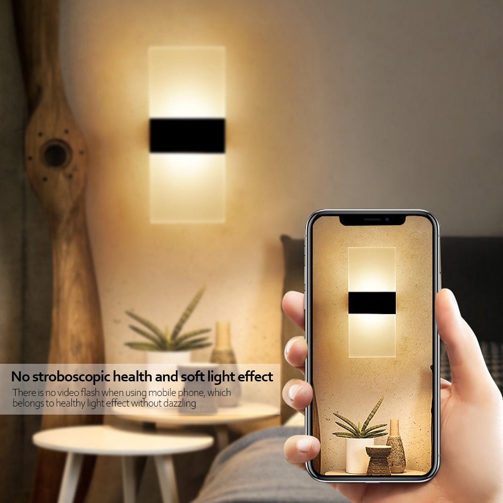 USB Rechargeable Wall Lights Home Indoor Motion Sensor Lighting Bedroom Bedside Lamp Corridor Stairway Decor Lights Wall Lamp - Krosscanada