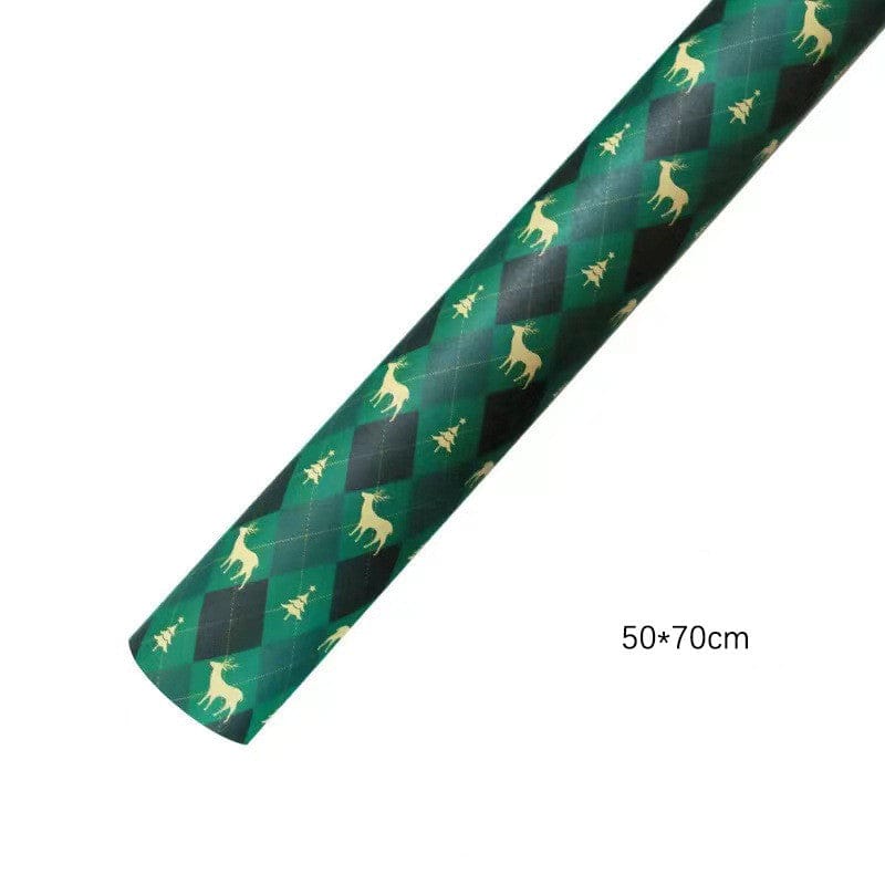 Vintage Stylish Christmas Themed Wrapping Paper - Krosscanada
