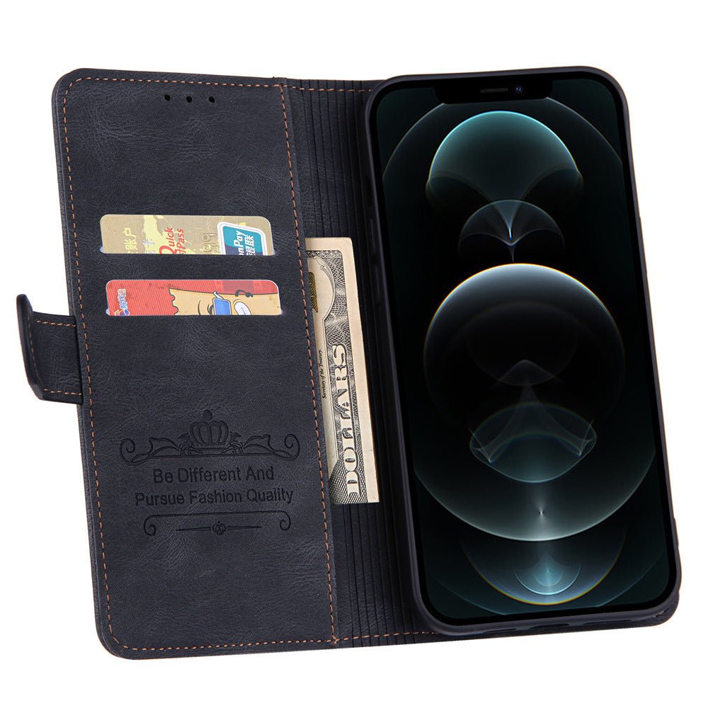 Wallet Card Flip Phone Case Cover - Krosscanada