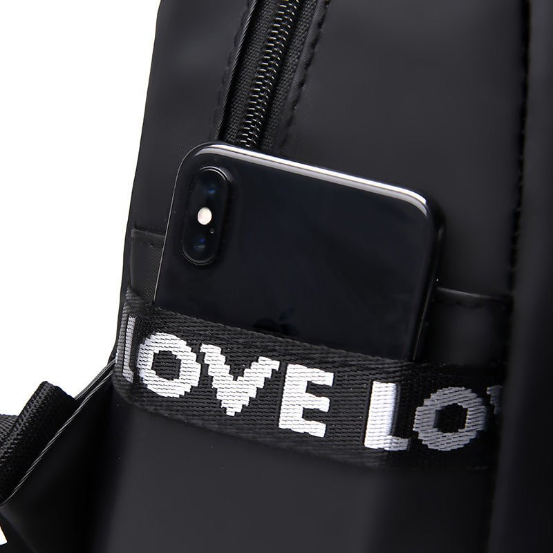 Waterproof Oxford Cloth Backpack 2020 New Mummy Bag Korean Fashion School Bag - Krosscanada