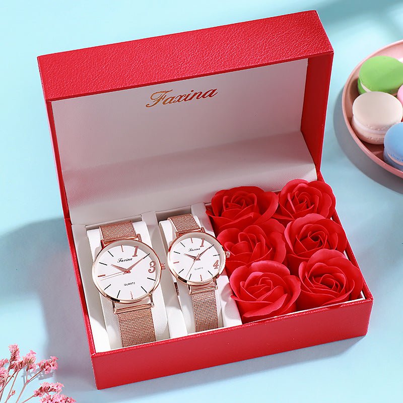Waterproof quartz watch mesh strap ladies watch - Krosscanada