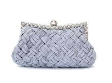 Wedding bag bridesmaid bag woven rhinestone party bag - Krosscanada