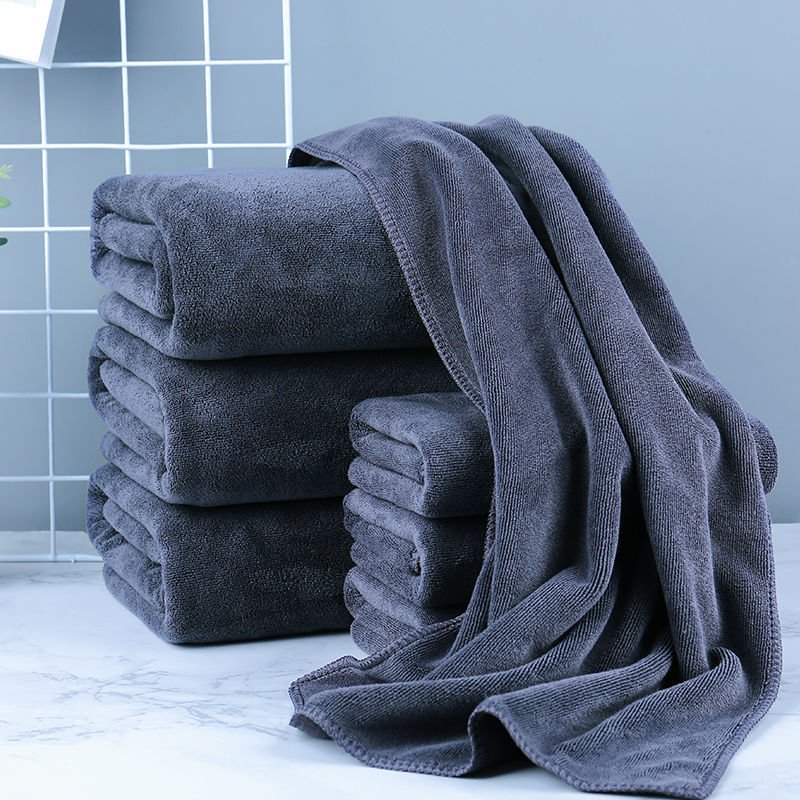 White Large Bath Towel Hotel Thickened Breast Wrap - Krosscanada