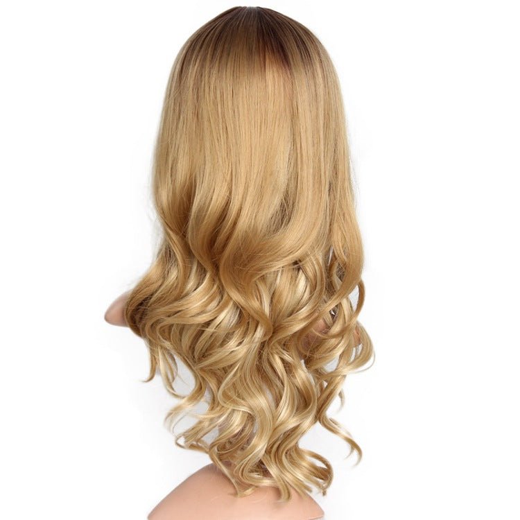 Wig foreign trade wig female gradient chemical fiber wig wig - Krosscanada