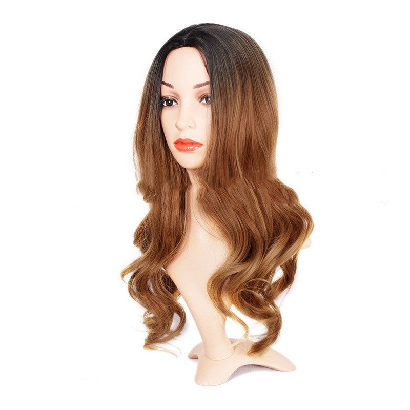 Wig foreign trade wig female gradient chemical fiber wig wig - Krosscanada
