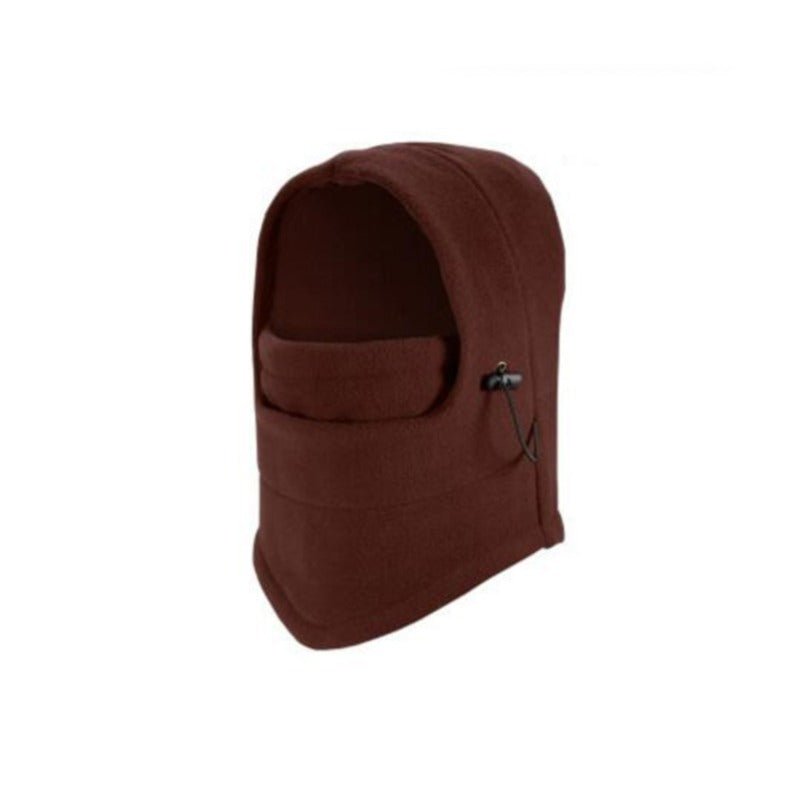 Windproof Hat With Mask Unisex Ski Hat Mens Winter Fleece Wrapped Warm Hat - Krosscanada