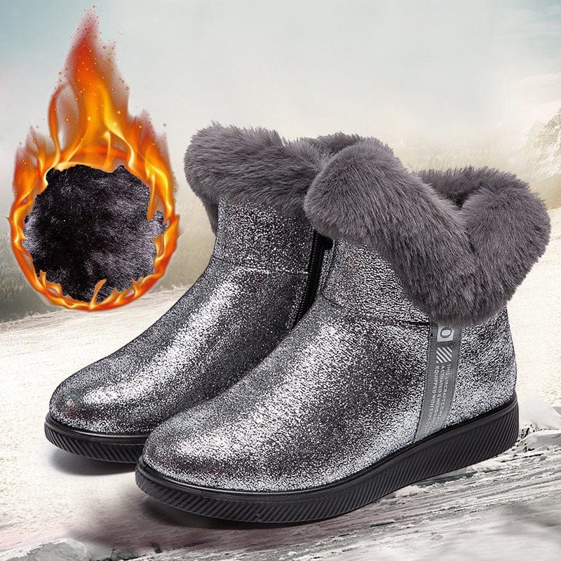 Winter sequined snow boots - Krosscanada