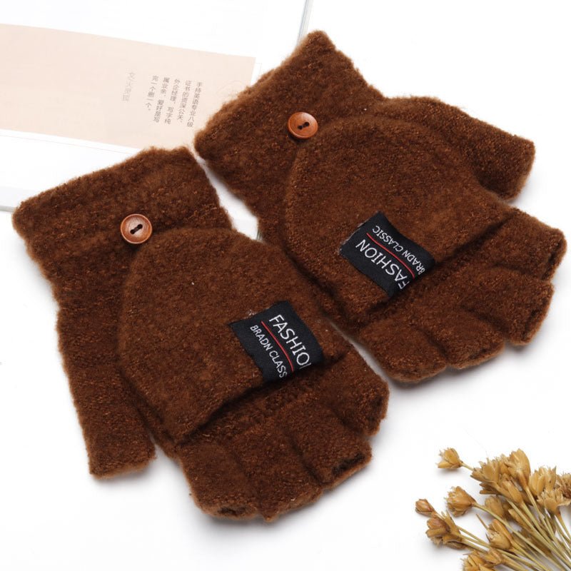 Winter warm half - finger gloves - Krosscanada
