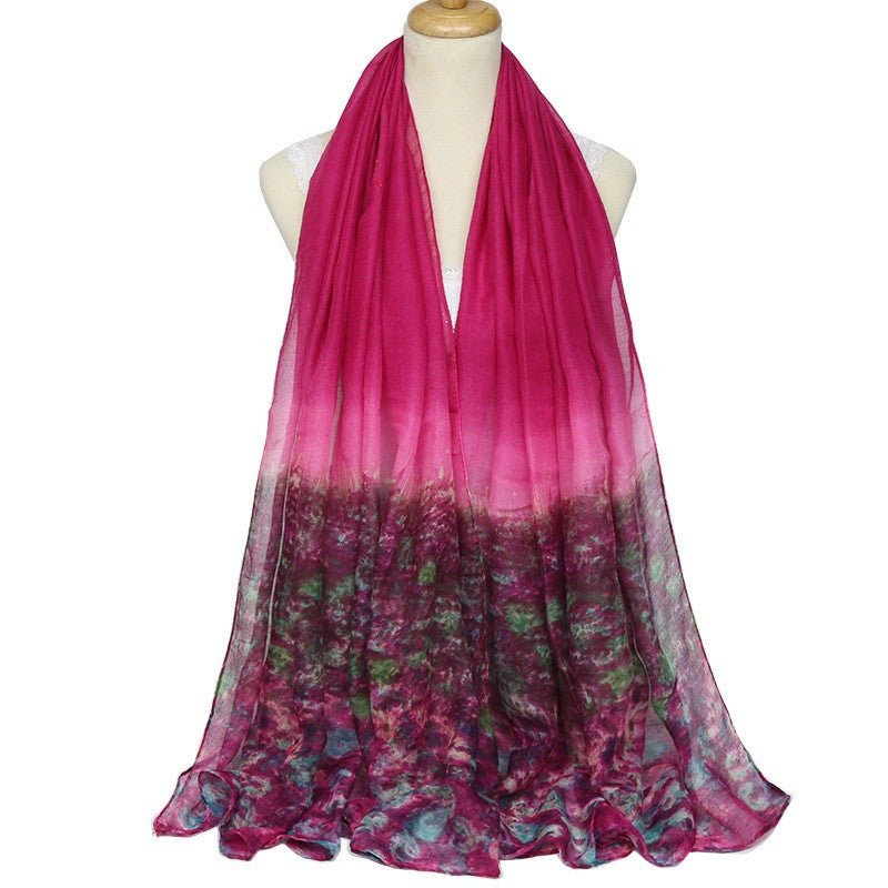 Women Chiffon Voile Scarves - Krosscanada